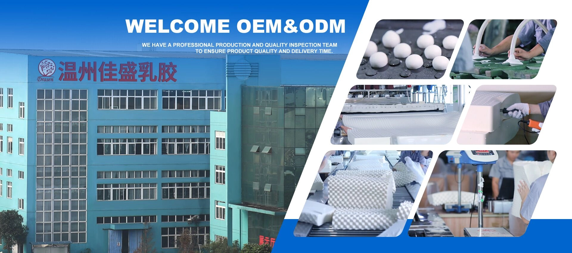 Propesyonal na Latex Pillow Factory